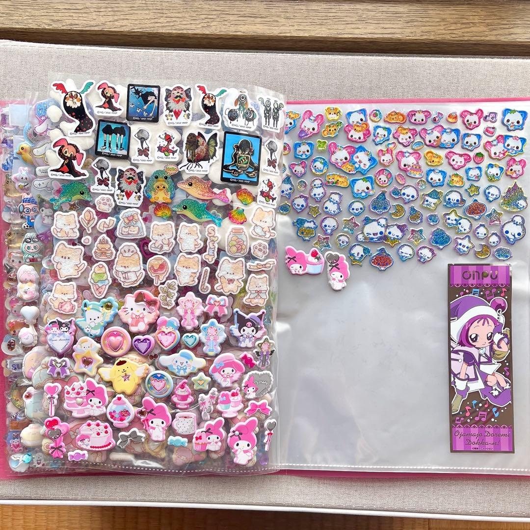 シール帳 超デカ A4ファイル 大量 ボンボンドロップシール ボンドロ 完成品