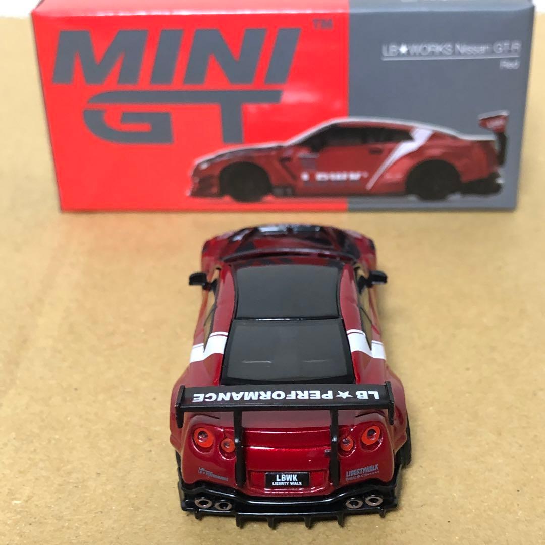 MINIGT ミニGT LB WORKS NISSAN GT-R R35 RED - メルカリ