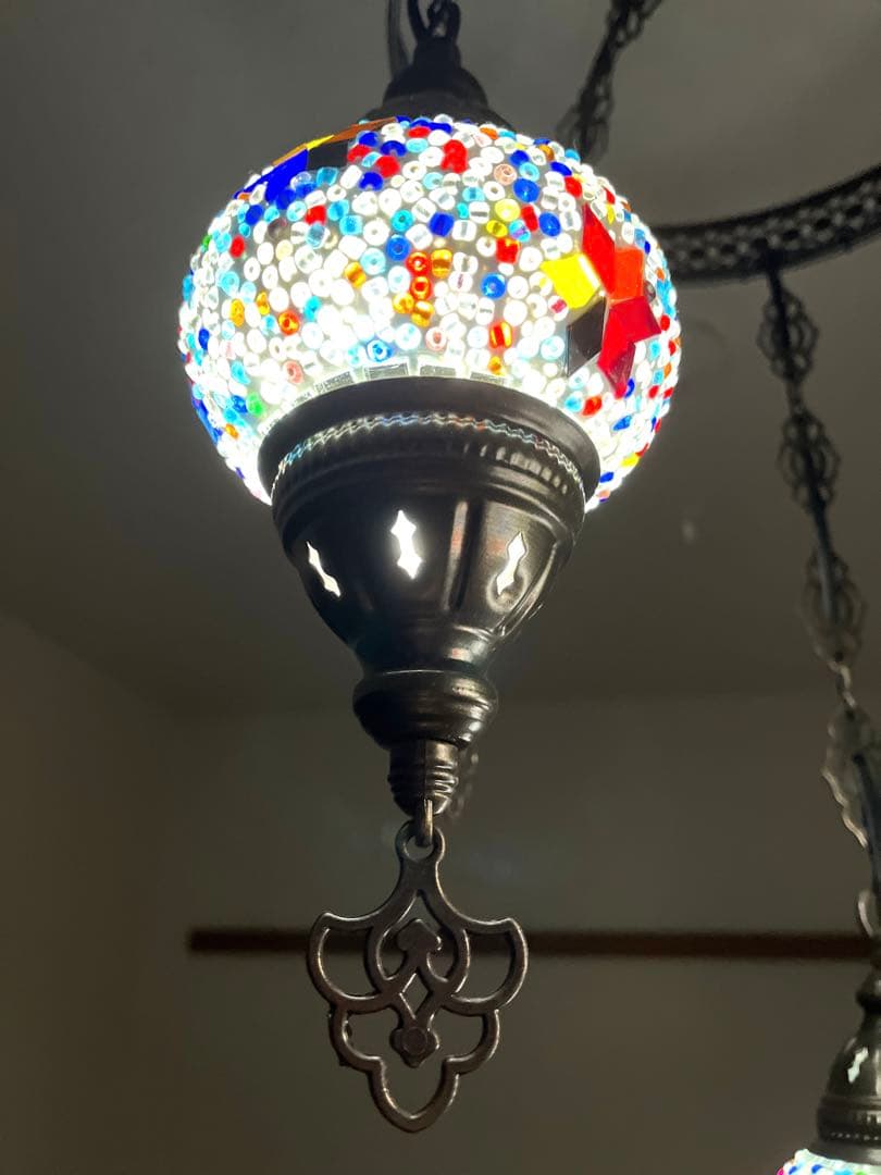 【定価18万円】ヴィンテージ アラビア 吊り下げ シャンデリア トルコランプ