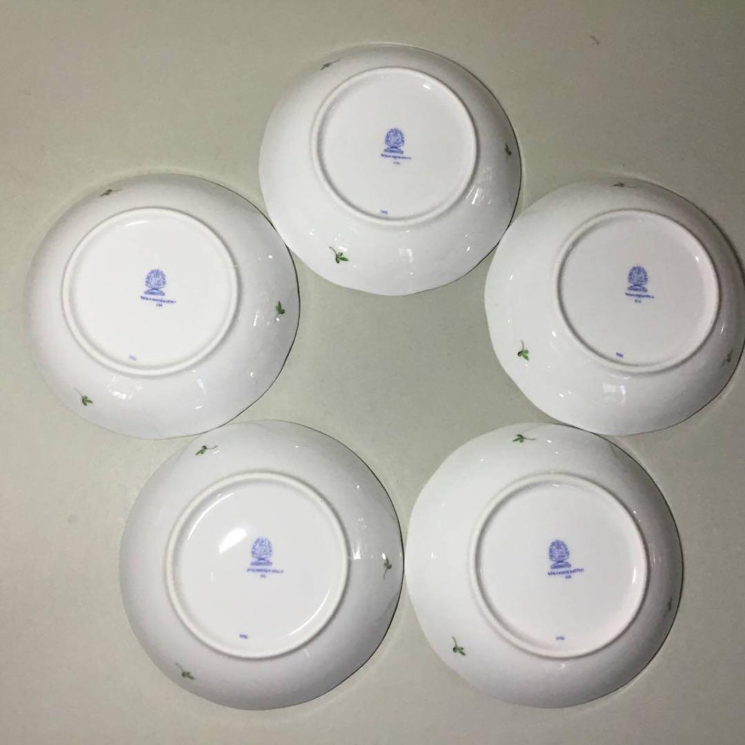 ヘレンド◆グスターブ フルーツボウル×5 ◆Herend 小鉢 花 フラワー