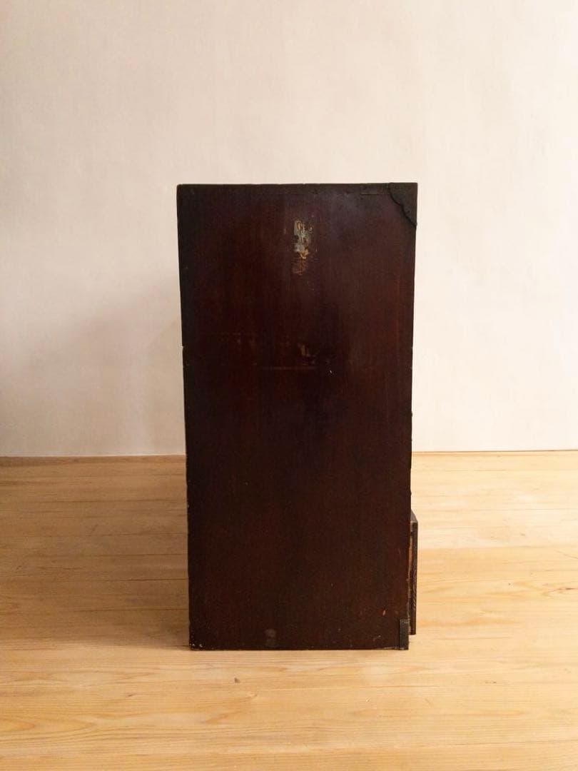 収納棚　飾り棚　ディスプレイ棚　木製　古道具　古家具　ビンテージ　アンティーク