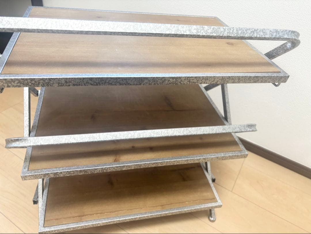 salut! サリュ スチールウッドフォールディングシェルフ