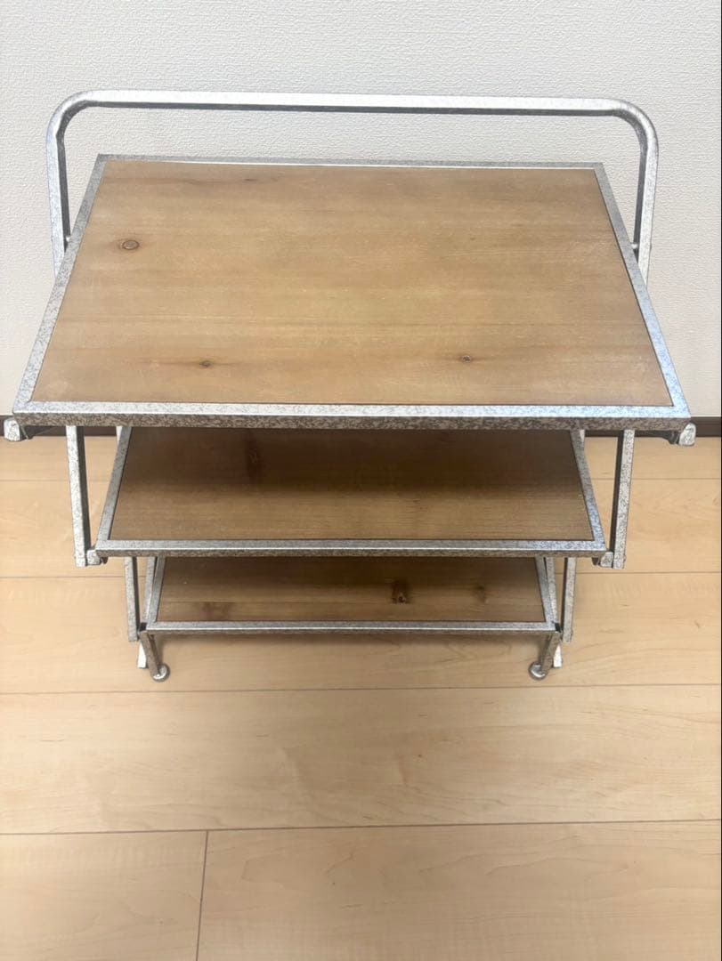 salut! サリュ スチールウッドフォールディングシェルフ