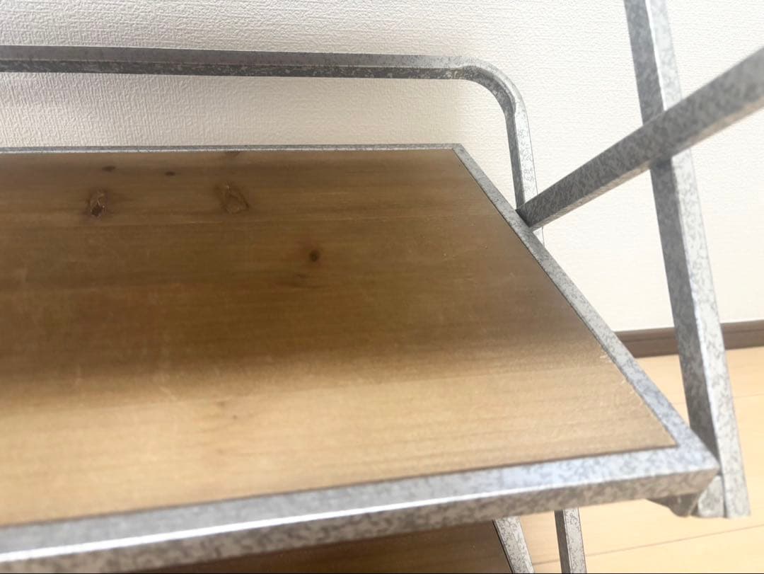 salut! サリュ スチールウッドフォールディングシェルフ