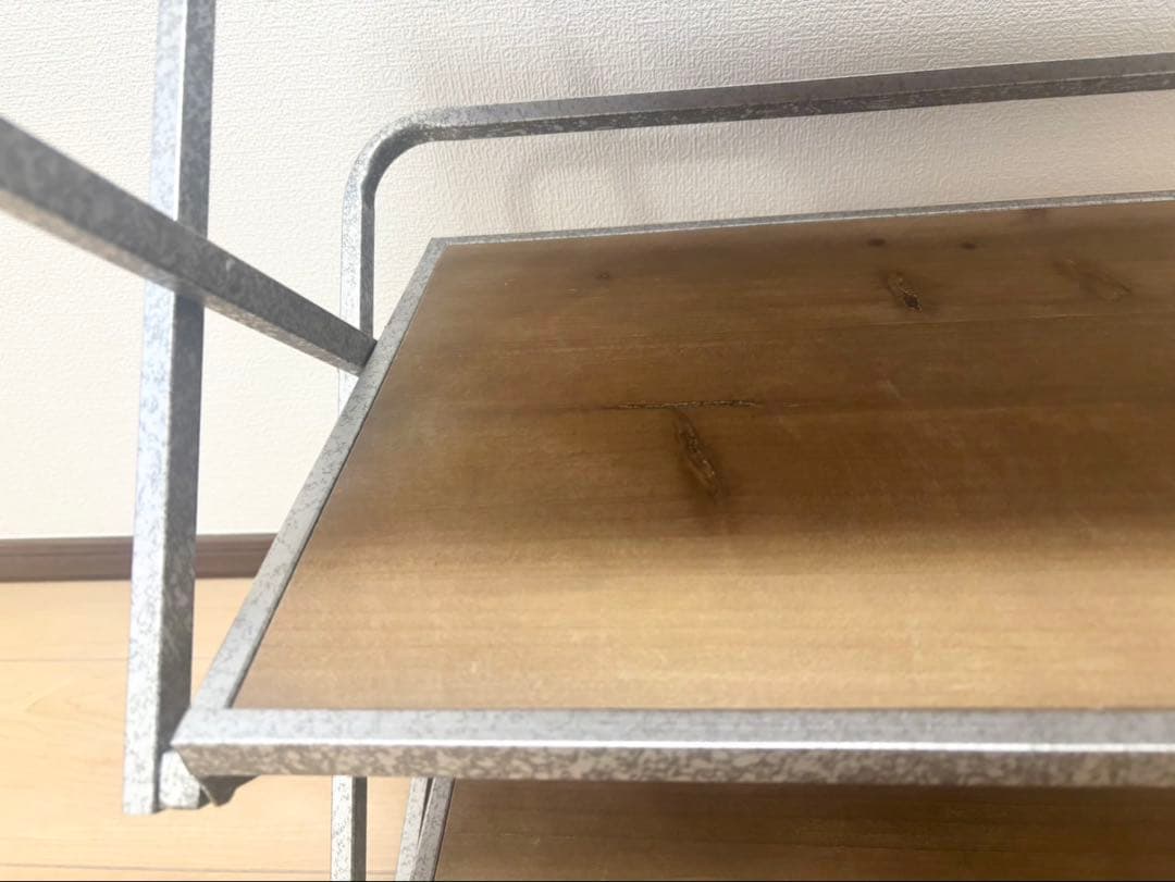 salut! サリュ スチールウッドフォールディングシェルフ