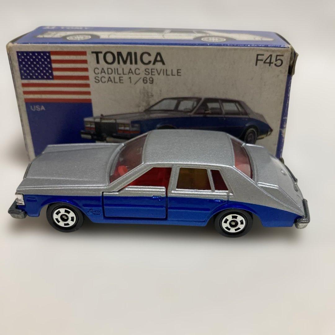 トミカ外国車シリーズキャデラックセビルです。日本製 - メルカリ
