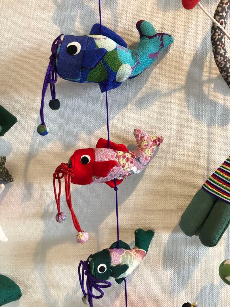 端午の節句の壁掛け③　吊るし飾り　吊るし雛