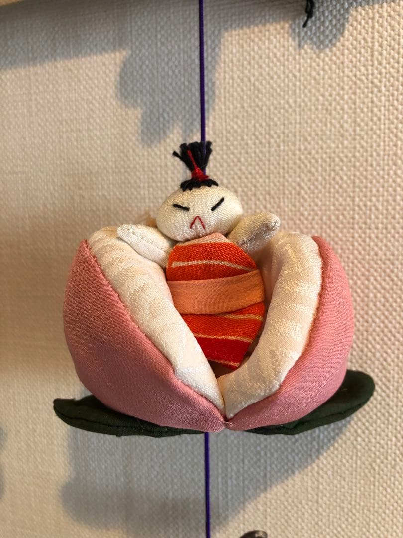 端午の節句の壁掛け③　吊るし飾り　吊るし雛