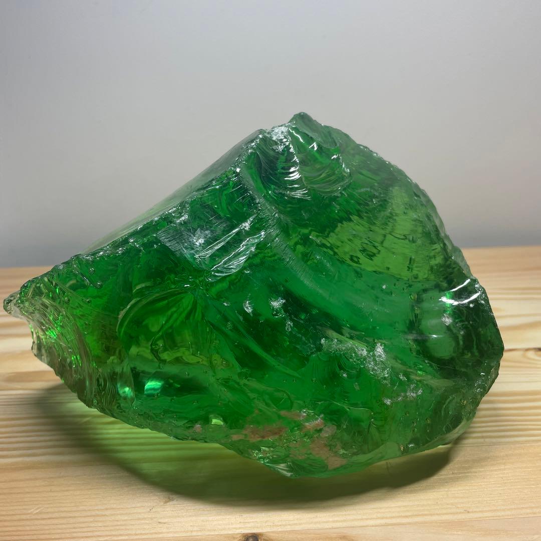 お値下げ　アンダラクリスタル　希少　グリーンアップル　インドネシア産　3267g