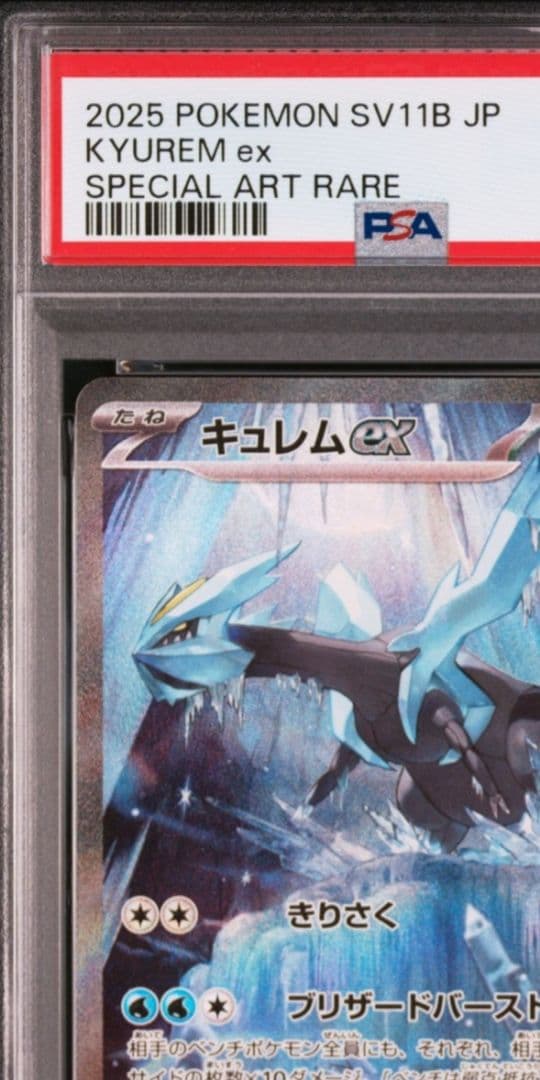 美品　キュレムex SAR　PSA10　 ブラックボルト 168/086