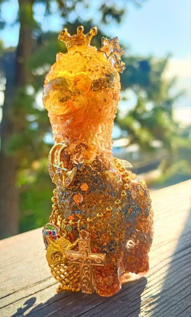 開運✧アルパカちゃんのオルゴナイト✧GOLD♥やまさま♥専用です