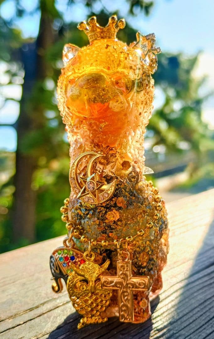 開運✧アルパカちゃんのオルゴナイト✧GOLD♥やまさま♥専用です