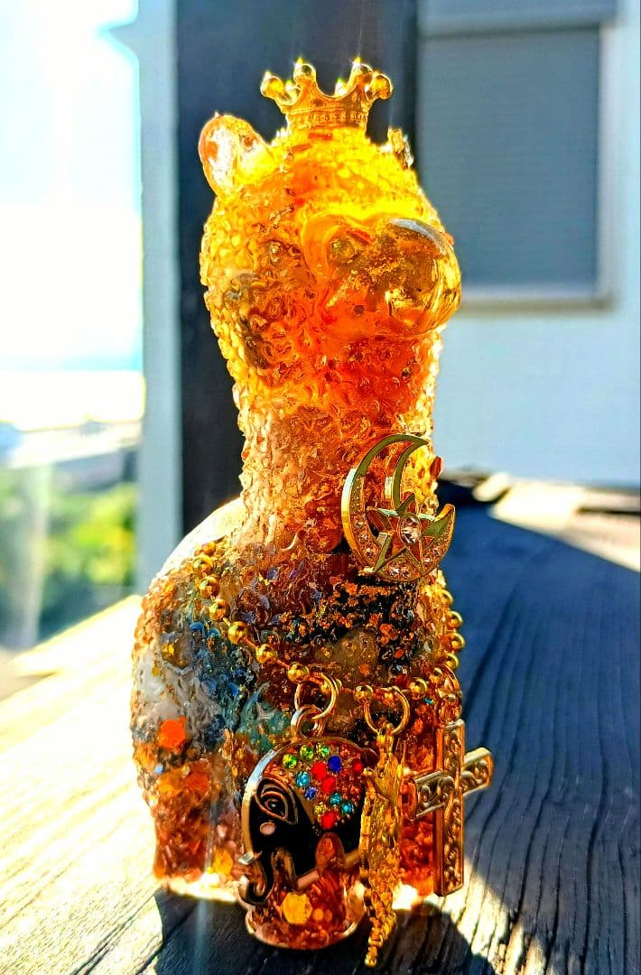 開運✧アルパカちゃんのオルゴナイト✧GOLD♥やまさま♥専用です