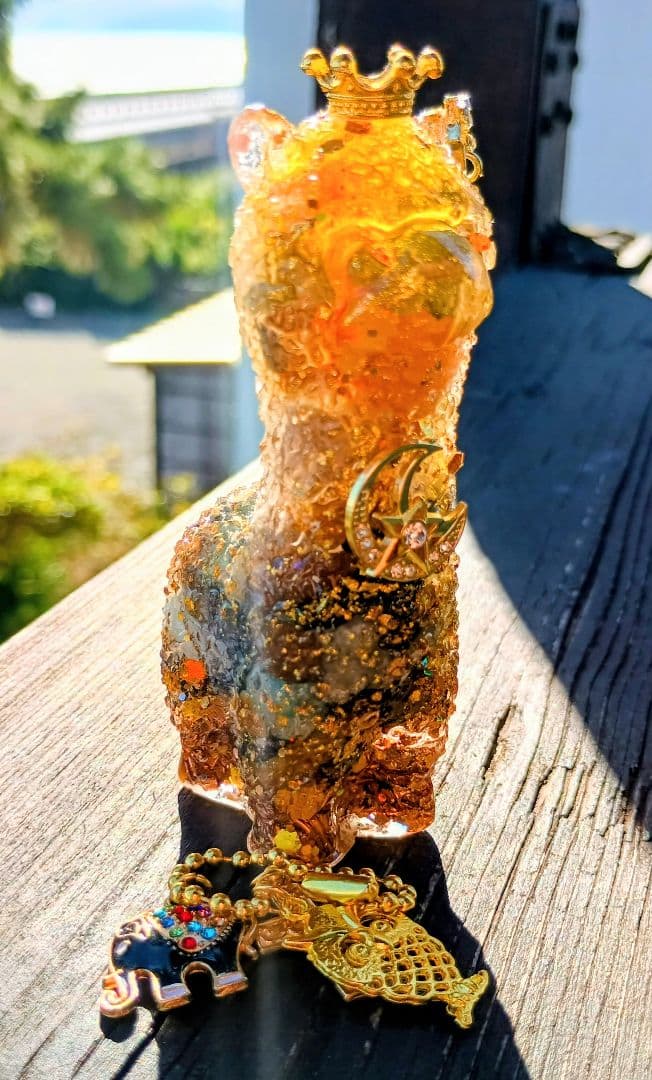 開運✧アルパカちゃんのオルゴナイト✧GOLD♥やまさま♥専用です