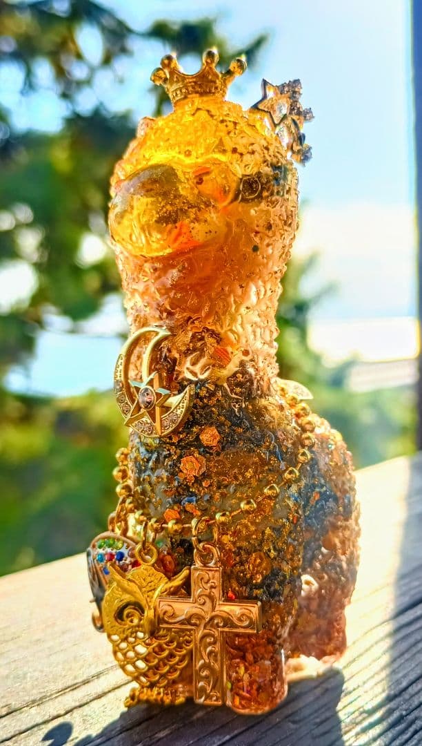 開運✧アルパカちゃんのオルゴナイト✧GOLD♥やまさま♥専用です