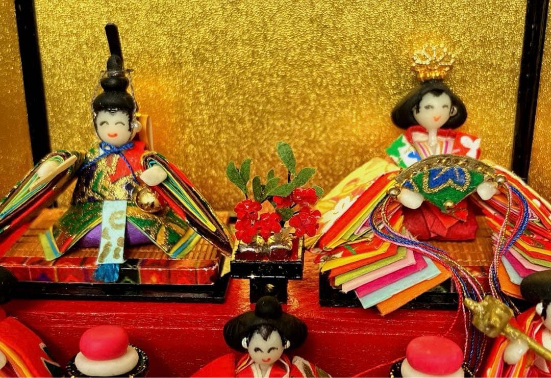 ミニチュア雛人形 七段飾り