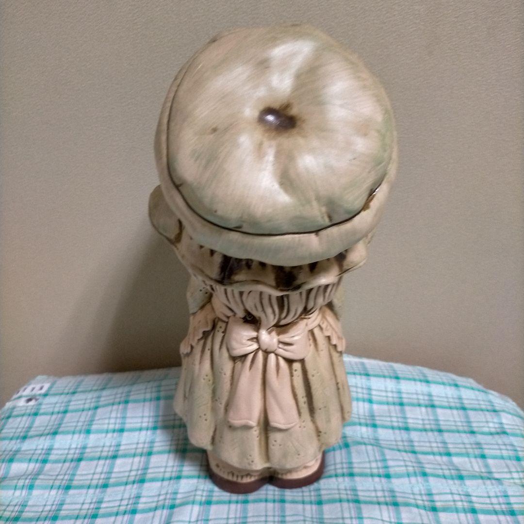 陶器製ジェジェちゃん　立ち　貯金箱