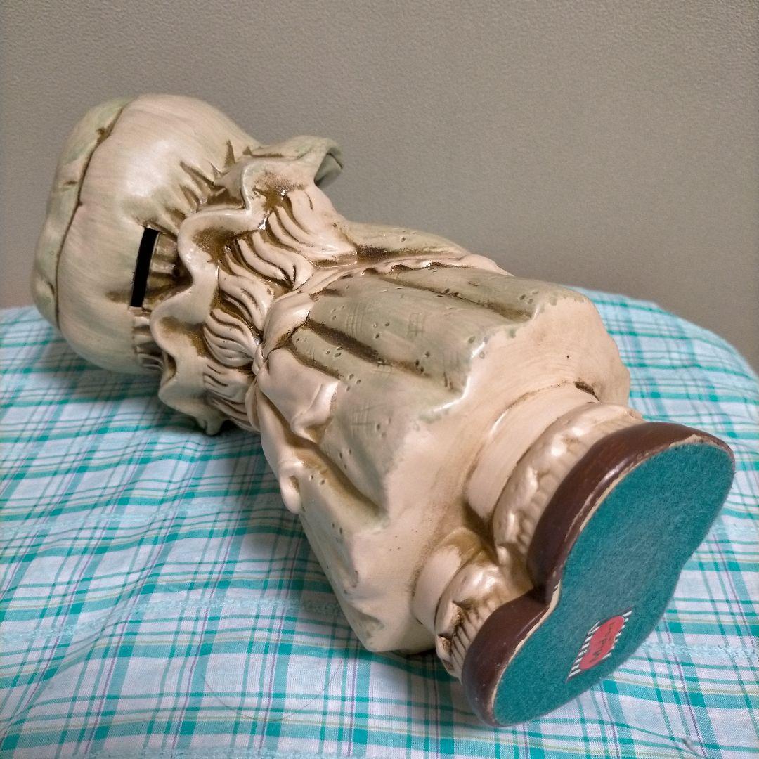 陶器製ジェジェちゃん　立ち　貯金箱