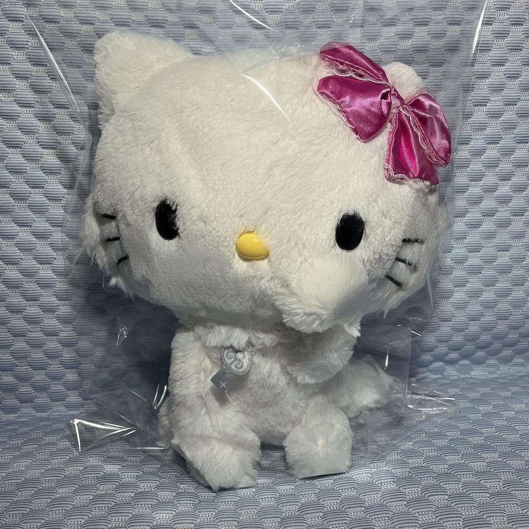 【ハローキティ】チャーミーキティ 毛づくろい BIGぬいぐるみ 5体セット