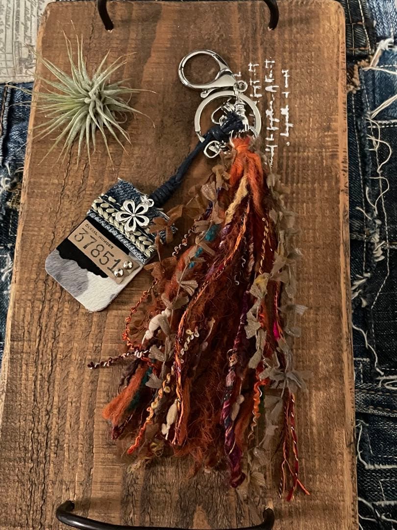 No.37デニム×ハラコタグ☺︎チャーム✨③