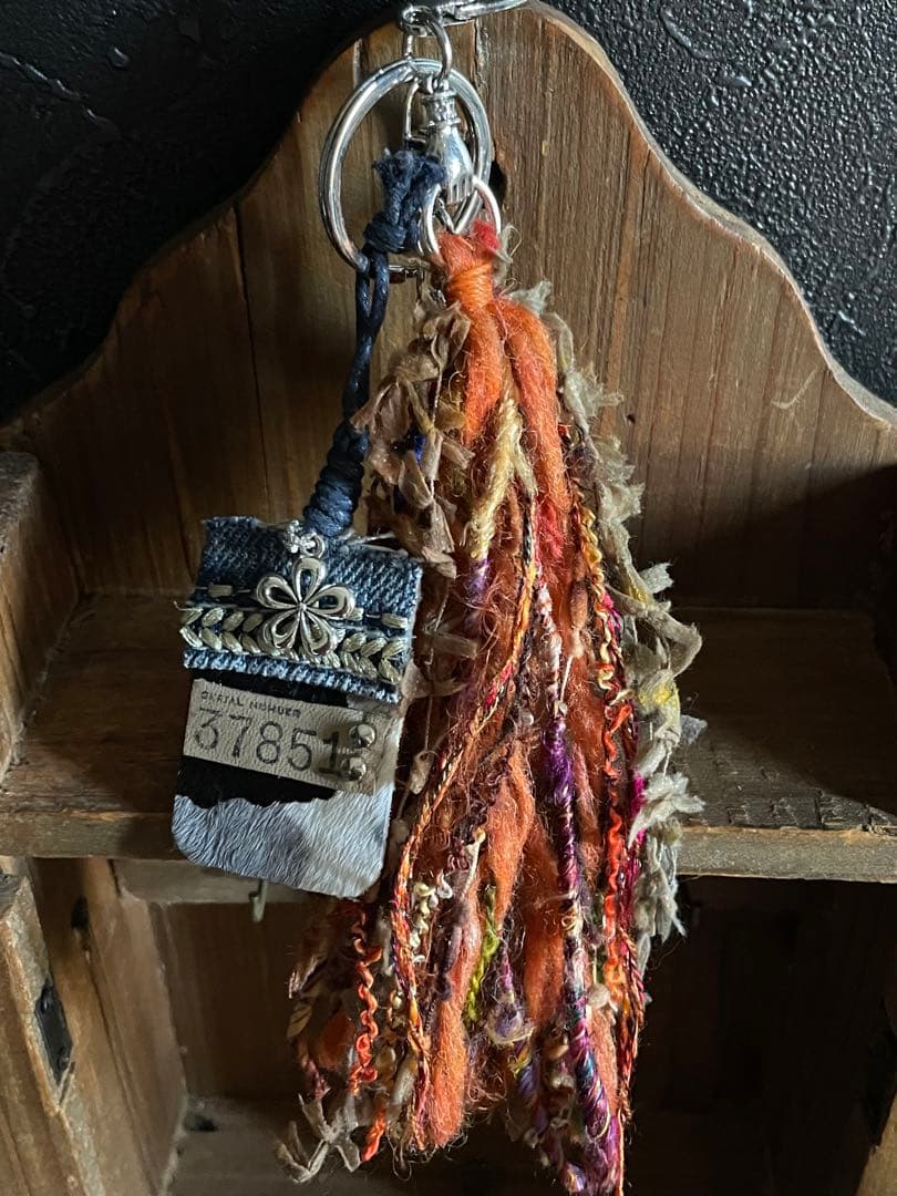 No.37デニム×ハラコタグ☺︎チャーム✨③