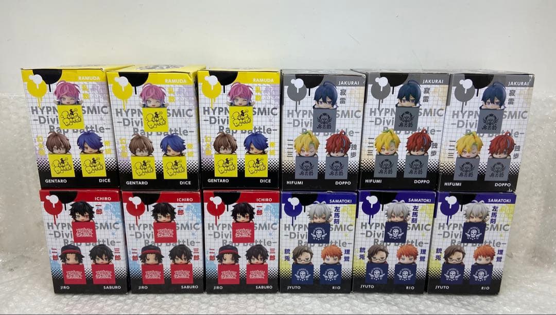 ⚫︎ ヒプマイ　ひっかけフィギュア　12点