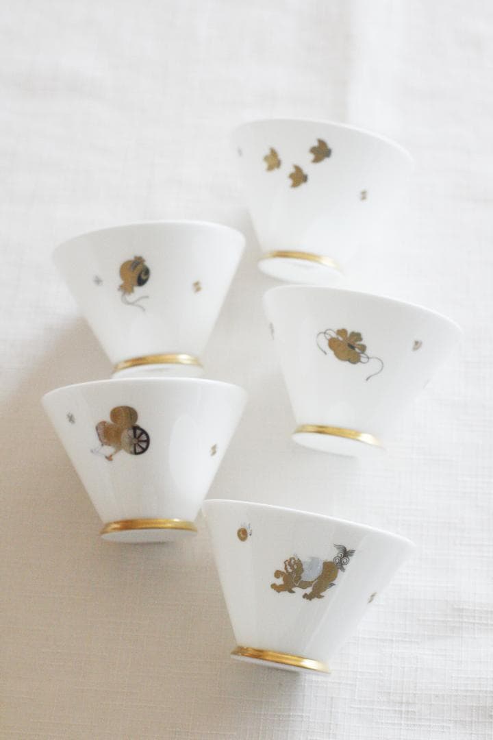 【５個セット】NIKKO　金沢コレクション　かぐら　小鉢　ボール