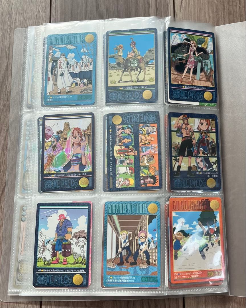 ワンピースビジュアルアドベンチャーカード、カードダスハイパーバトル初期まとめ売り