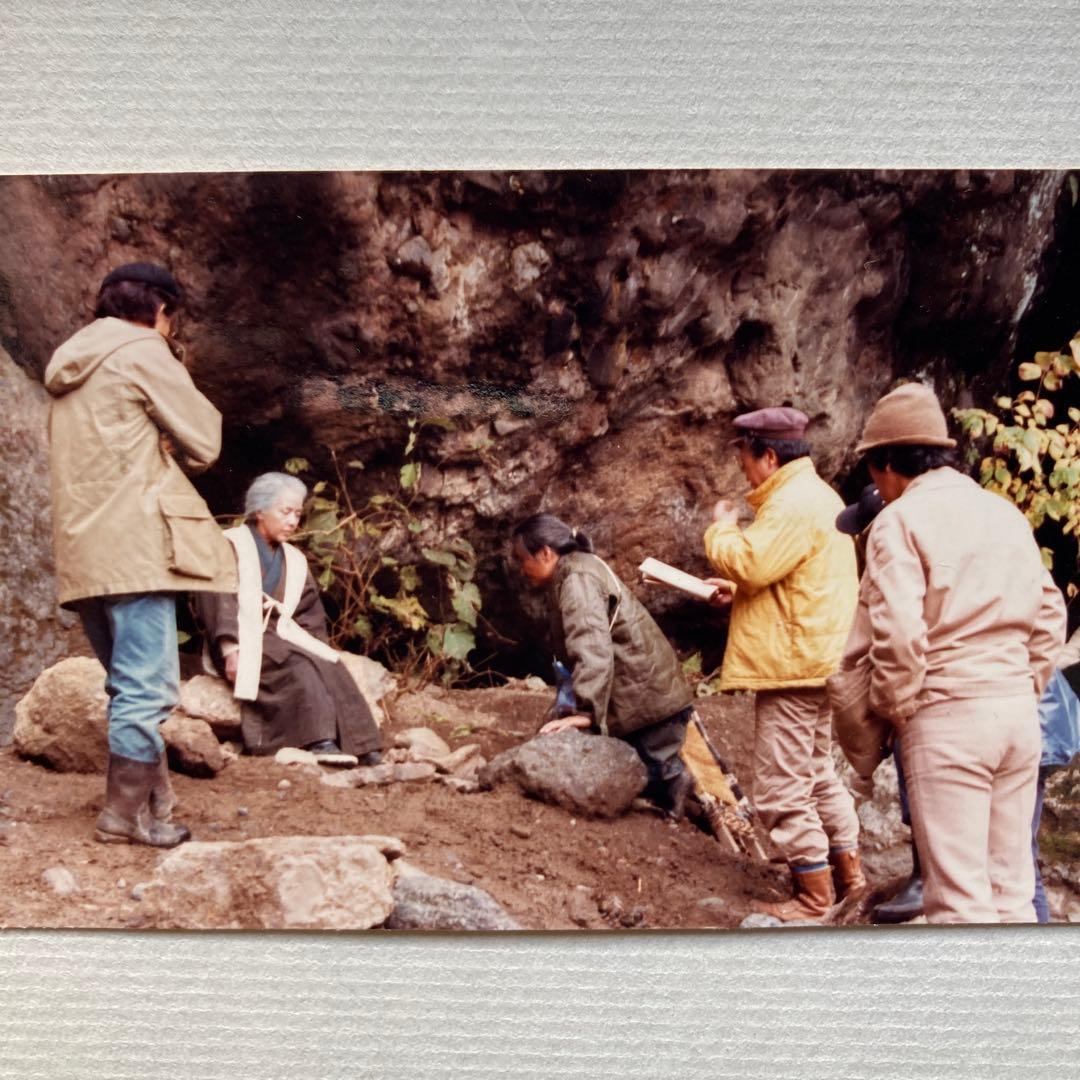 楢山節考」スナップ写真 監督、今村昌平 主演 緒形拳、坂本スミ子 各々