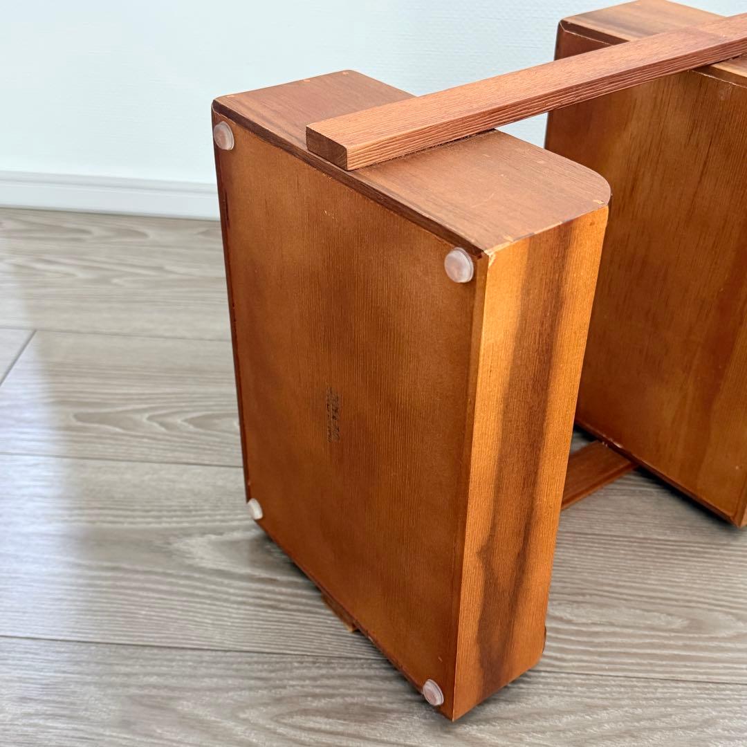 Zara アカシアストレージラック 2段