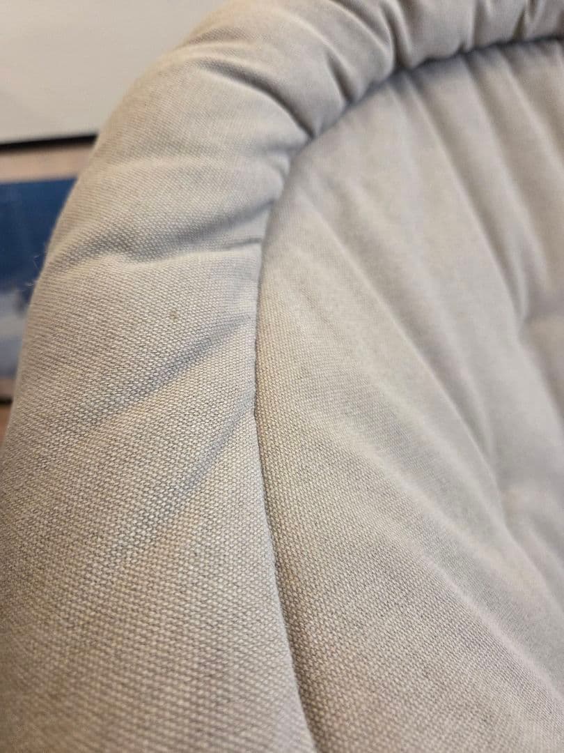 ひなたライフ　2way フォールディングチェア　カーキグレー