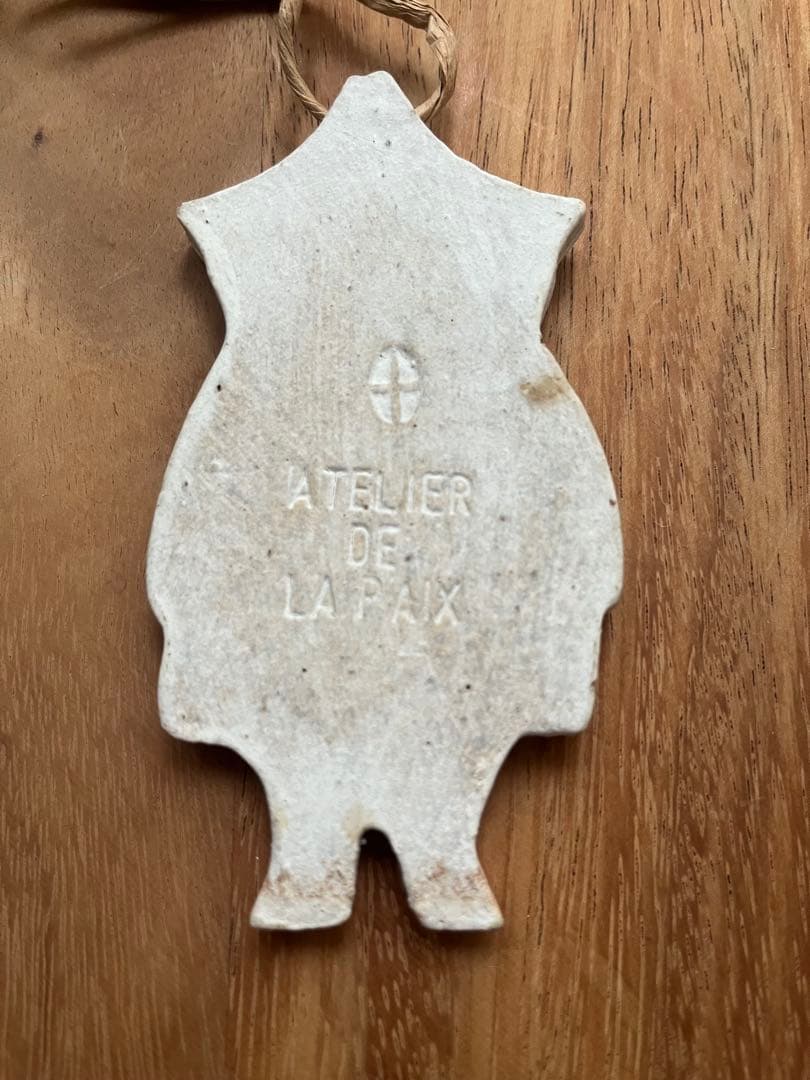 鹿児島睦さん　小人　壁掛け　オーナメント　2010年作品　biotope