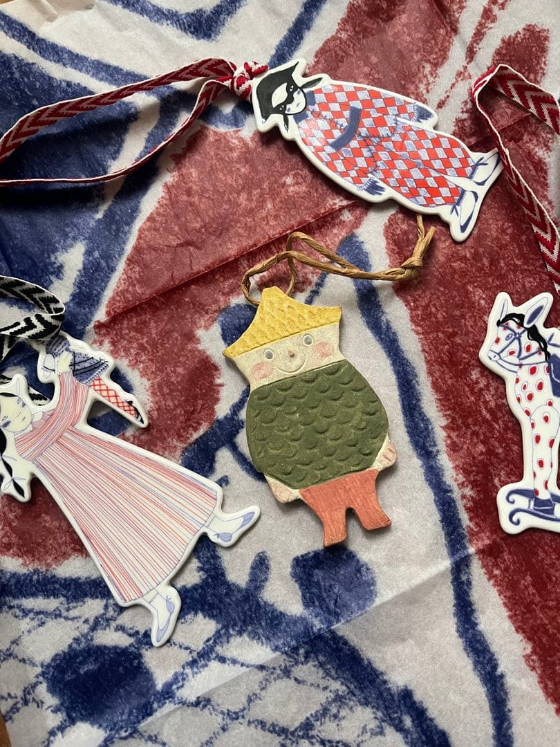 鹿児島睦さん　小人　壁掛け　オーナメント　2010年作品　biotope