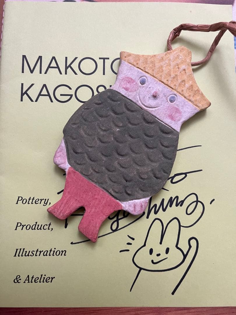 鹿児島睦さん　小人　壁掛け　オーナメント　2010年作品　biotope