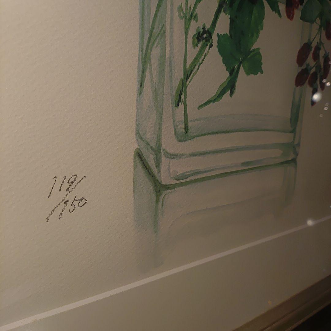 Fujiko 橋本不二子 限定150 直筆サイン 水彩画 油絵 絵画 版画 - メルカリ