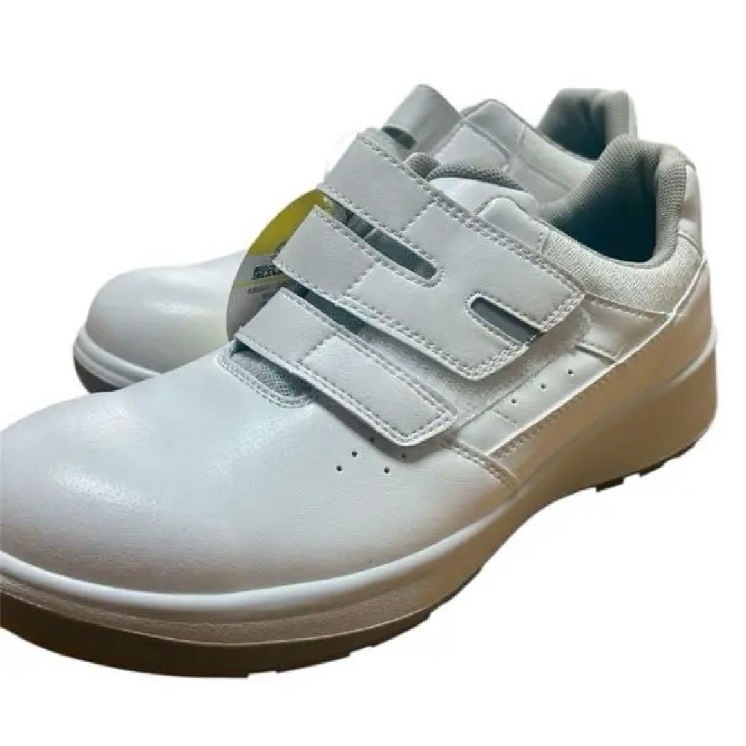 みどり安全G4595 安全靴静電ホワイト27cm 3足セット
