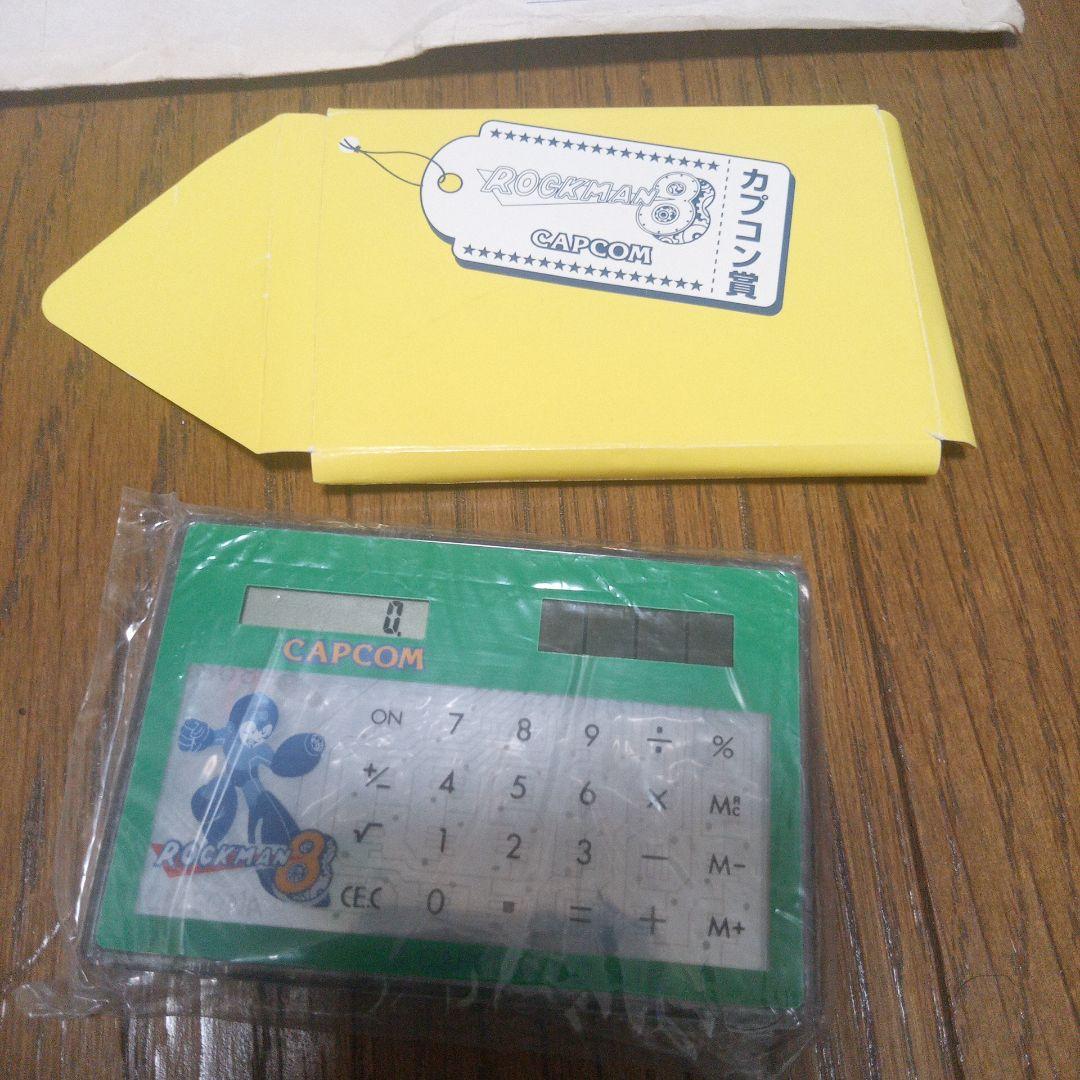 ロックマン8ボスキャラ応募キャンペーン カプコン賞 電卓 - メルカリ