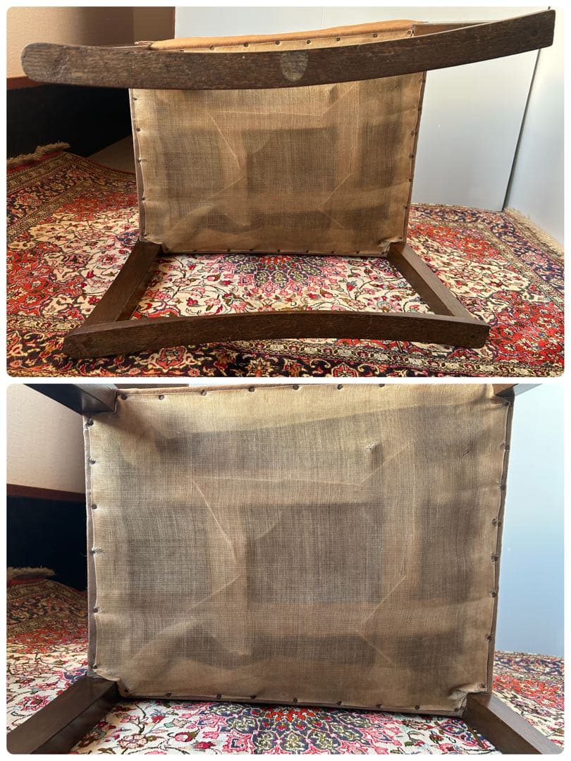 ヴィンテージ　チェア　2脚　椅子 昭和レトロ　クラシック　アンティーク