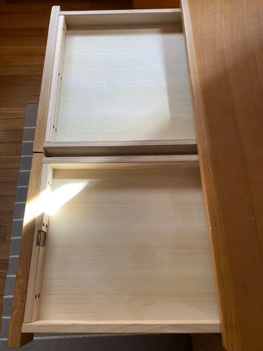 ★ OTSUKA 大塚家具 天然木 デスクのみ （チェア、ワゴン、は別出品中）