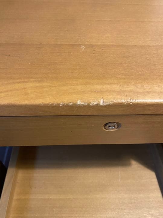 ★ OTSUKA 大塚家具 天然木 デスクのみ （チェア、ワゴン、は別出品中）