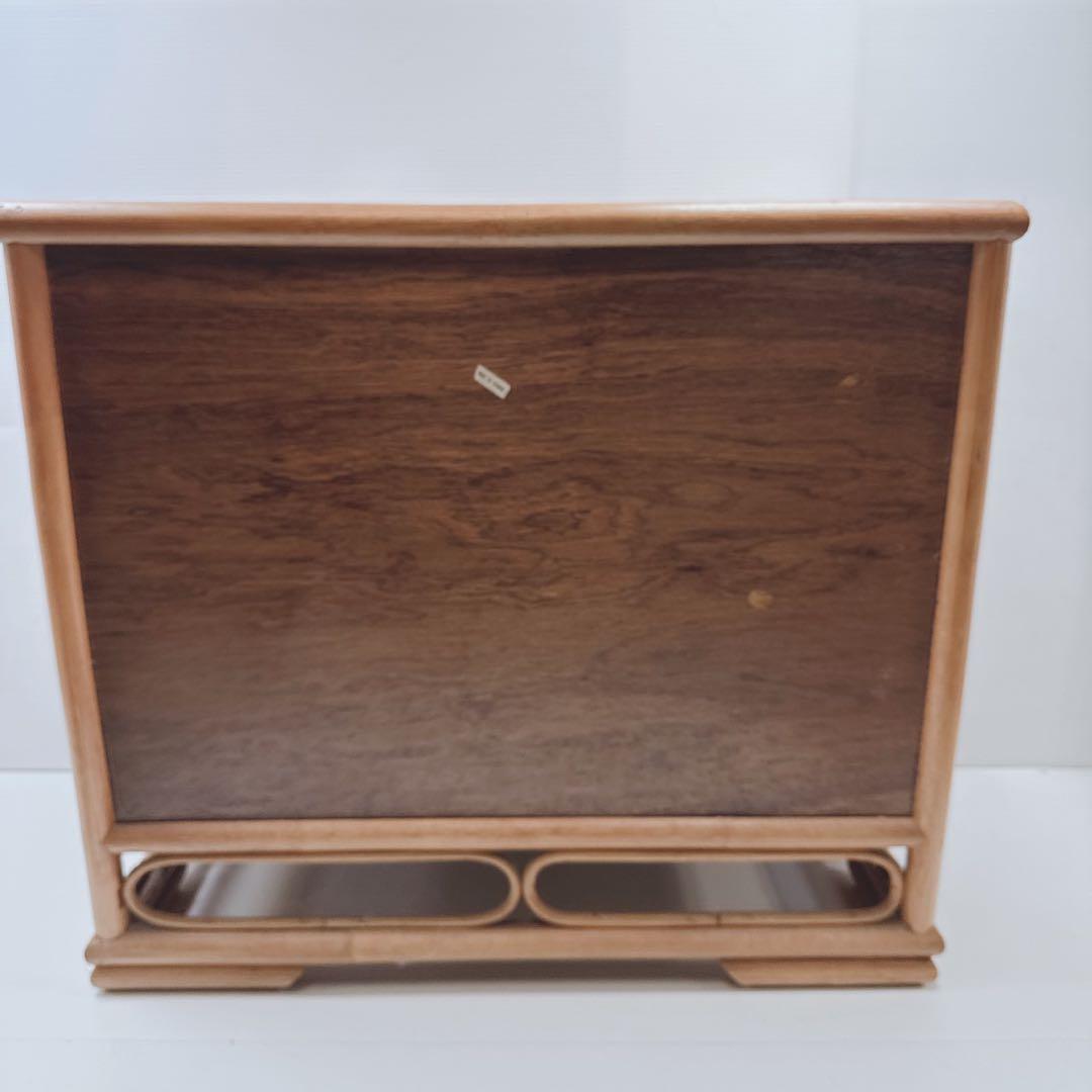 k1809 激レア ラタン 籐家具 籐 棚 和風 入手困難 希少品