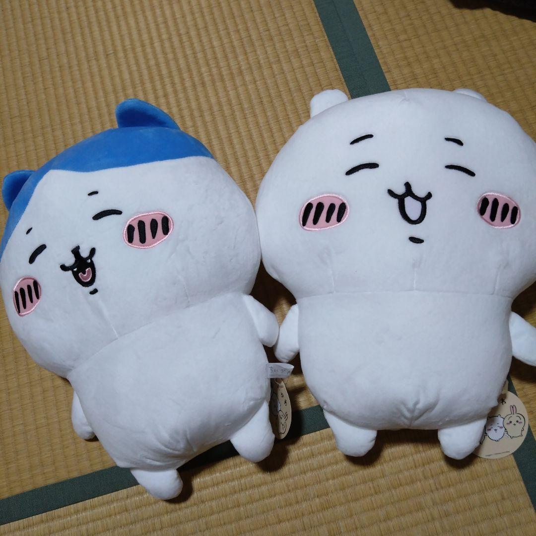 即購入可〇ちいかわ超BIGぬいぐるみ〜フ！〜 ハチワレ超BIGぬいぐるみ