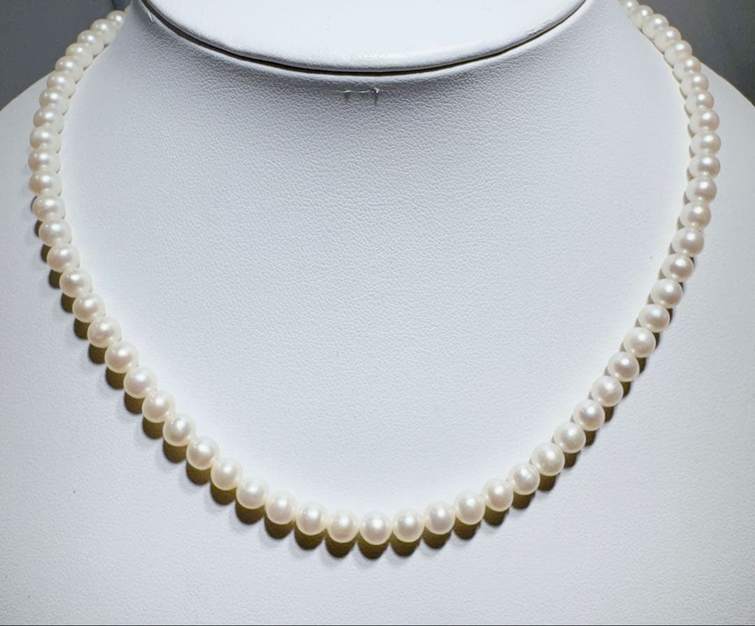 淡水パールネックレスNO25-2289