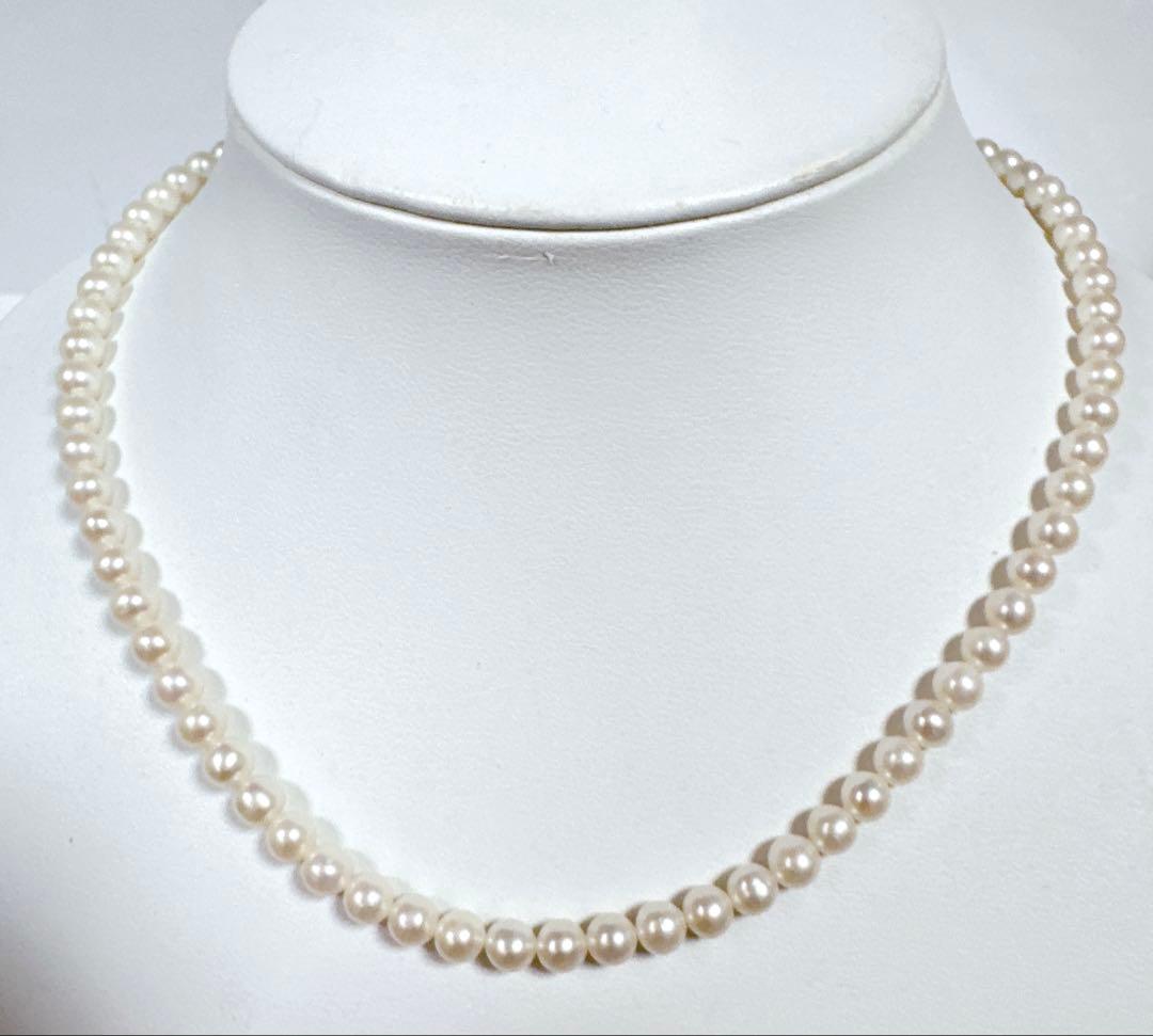 淡水パールネックレスNO25-2289