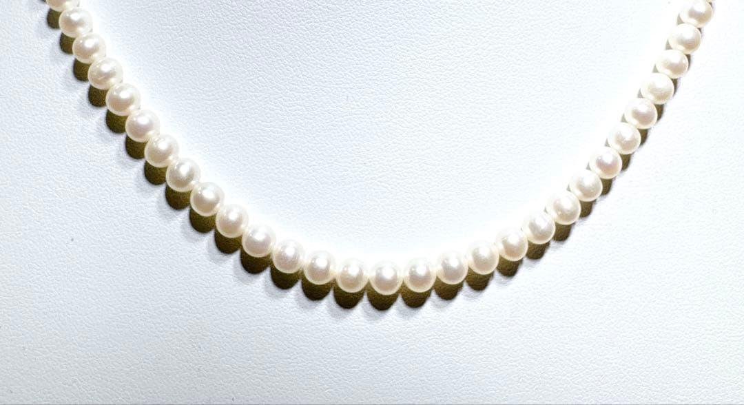淡水パールネックレスNO25-2289