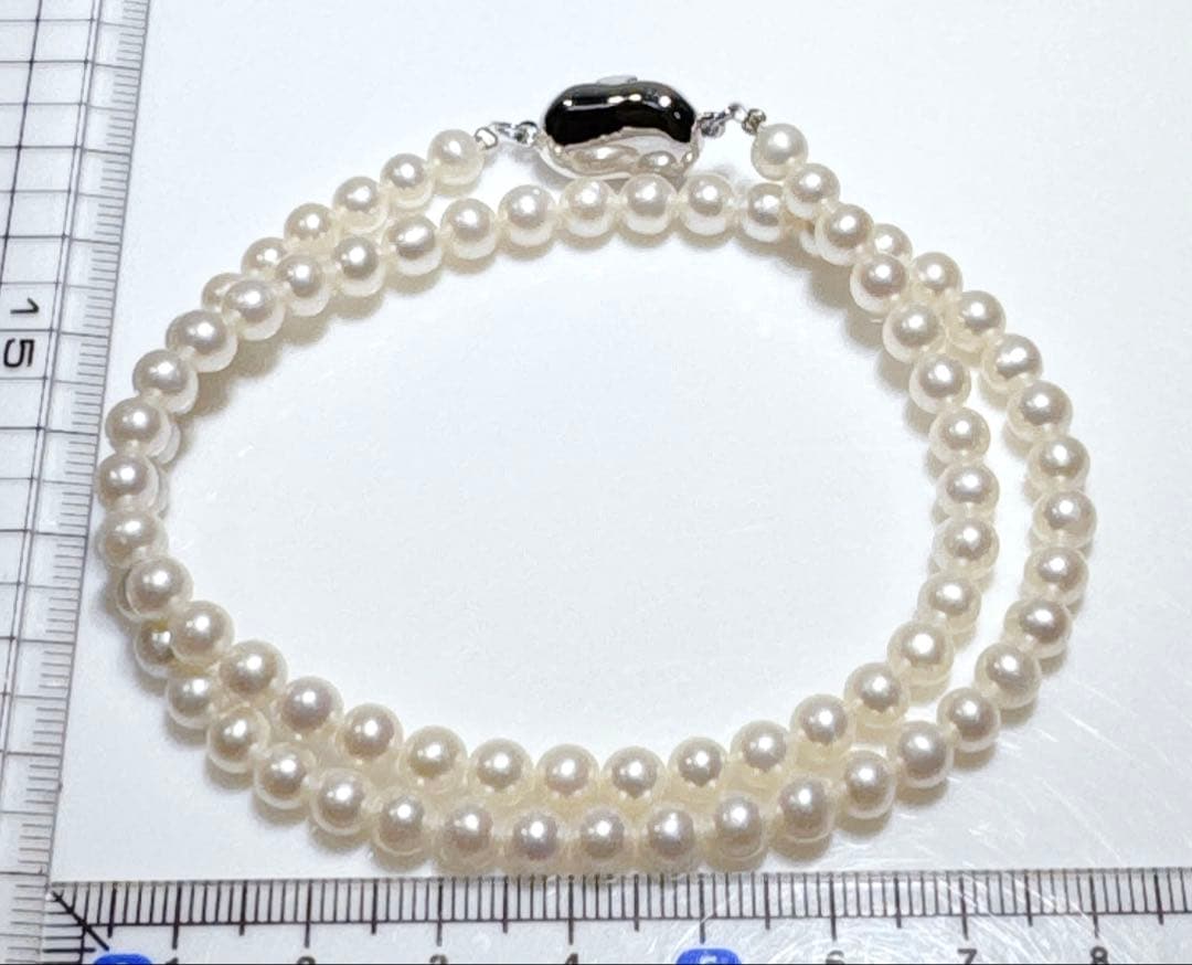 淡水パールネックレスNO25-2289