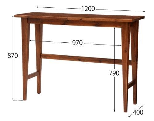 ビーカンパニー　アンバー コンソールテーブル