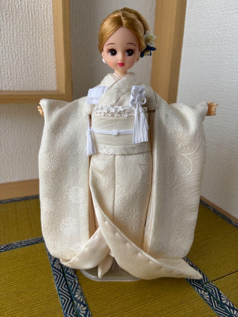 22cmドールサイズ 花嫁衣装 色打掛