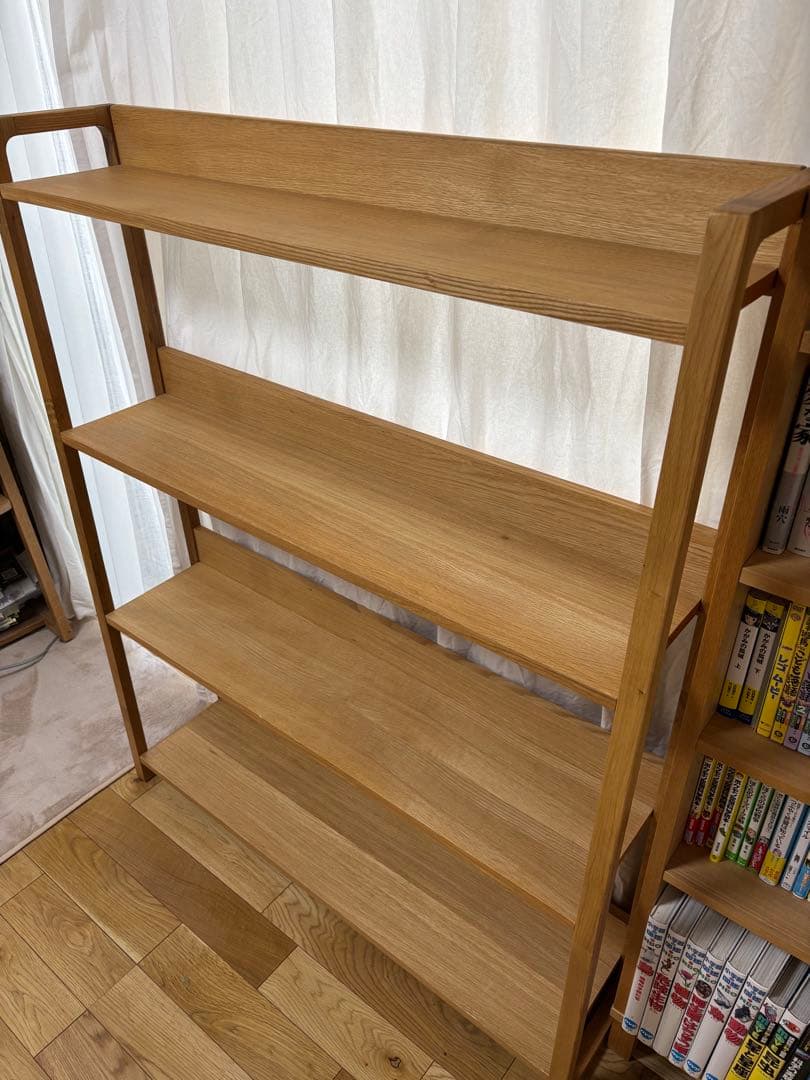 【状態良い】ACTUS アクタス foppish オーク ブックシェルフ