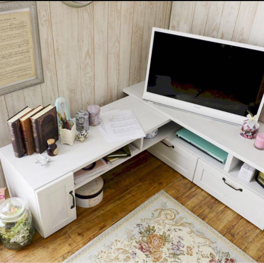 S*i様 たのメル便　テレビ台　伸縮式　ローボード　FREX 扉付タイプ　家具